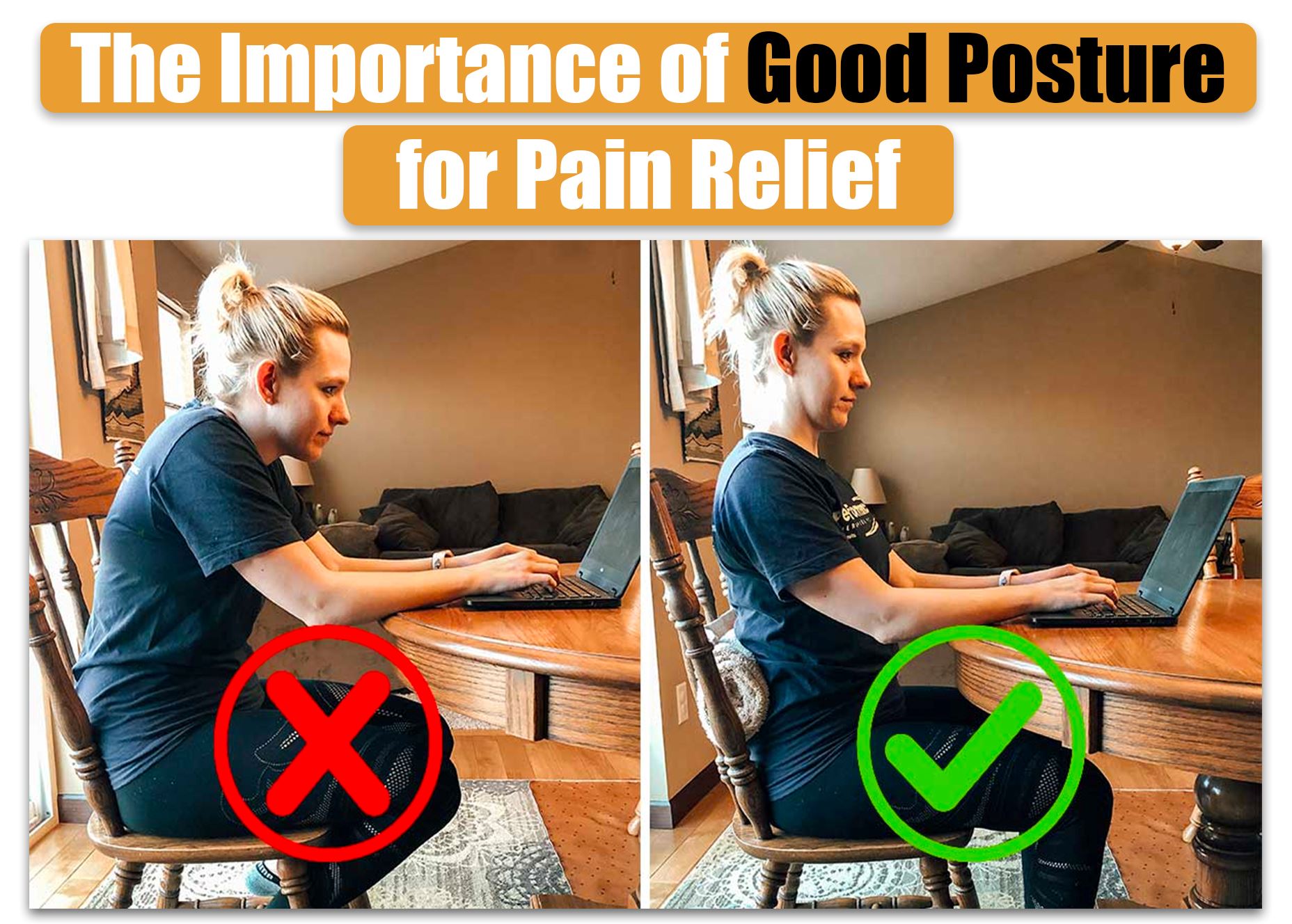 The Importance of Good Posture for Pain Relief-SunnyBay