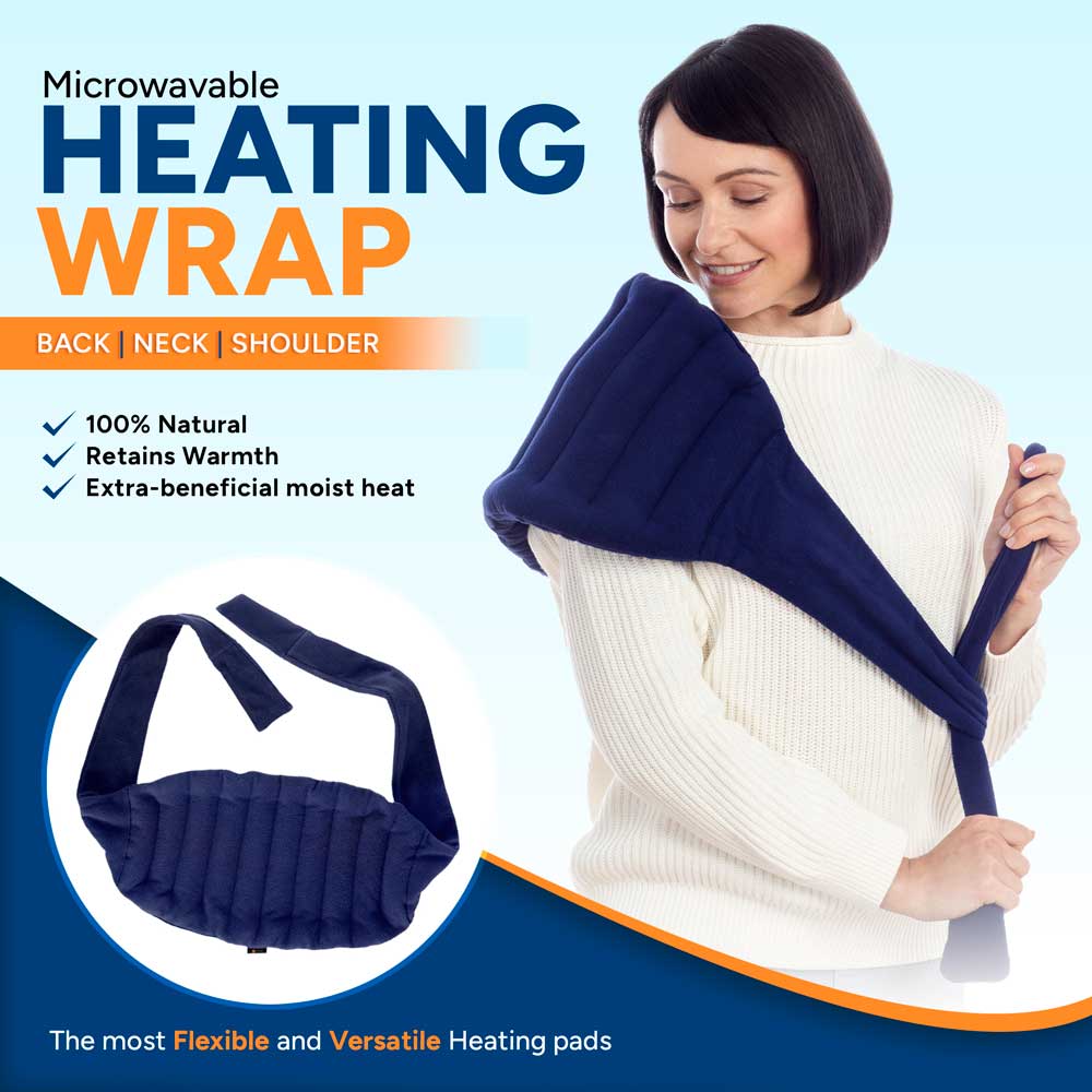 Lower Back Heat Wrap for Back Pain Relief Microwavable 