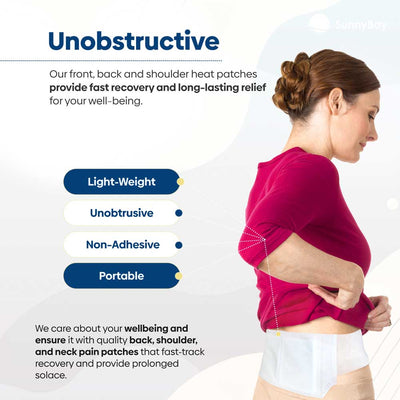 Disposable Heat Patches for Menstrual Period Pain Relief with Reusable Belt-SunnyBay