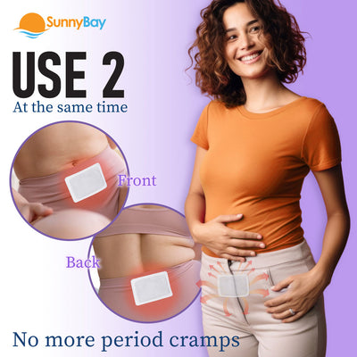 SunnyBay Disposable Menstrual Heat Patches Period Pain Relief
