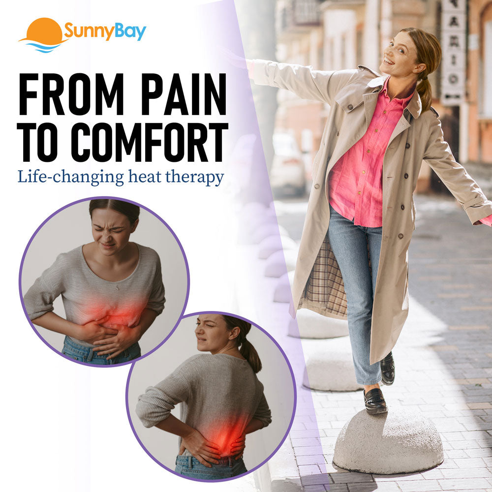 SunnyBay Disposable Menstrual Heat Patches Period Pain Relief