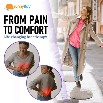 SunnyBay Disposable Menstrual Heat Patches Period Pain Relief