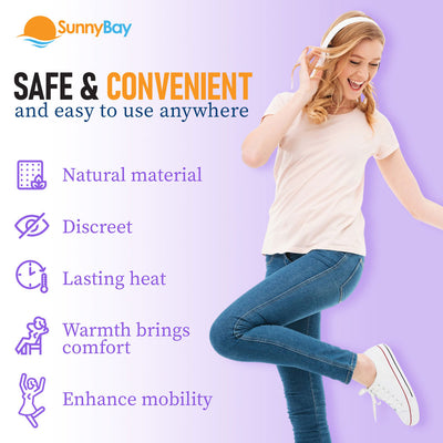 SunnyBay Disposable Menstrual Heat Patches Period Pain Relief
