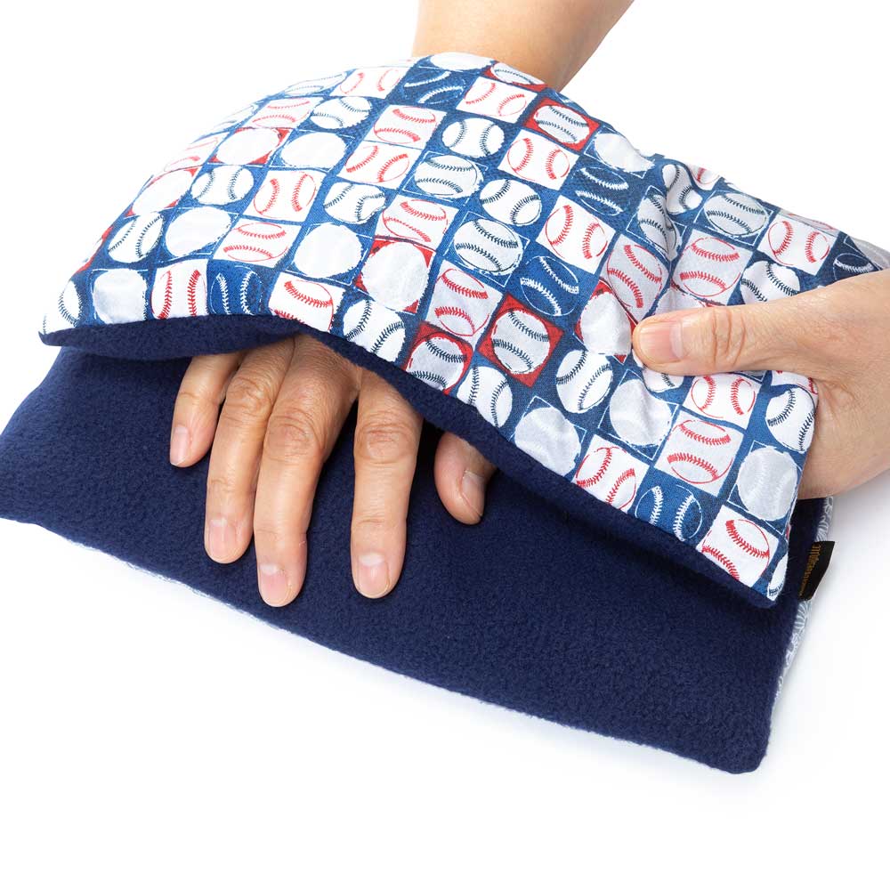 small heat pack baseball print microwavable 2 pack