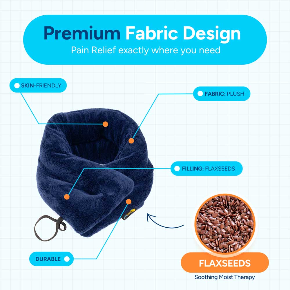 extra long heat wraps-Microwavable Heat Wrap with Fastening