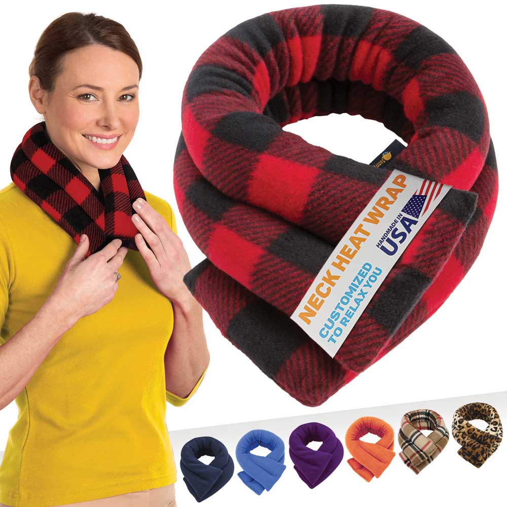 Microwavable Neck Heating Wrap Pain Relief moist heated neck pad 