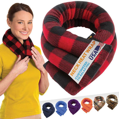 Microwavable Neck Heating Wrap Pain Relief moist heated neck pad 