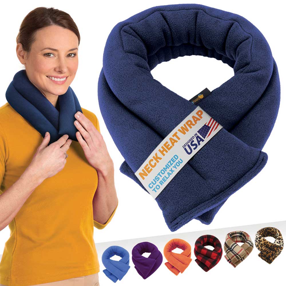 Microwavable Neck Heating Wrap Pain Relief moist heated neck pad 