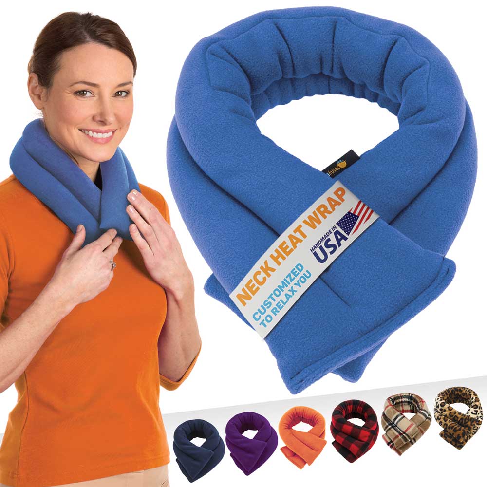 Microwavable Neck Heating Wrap Pain Relief moist heated neck pad 