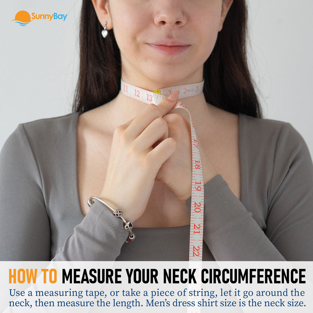 How to measure neck size fit sunnybay sunshine pillows neck pillow for sleeping