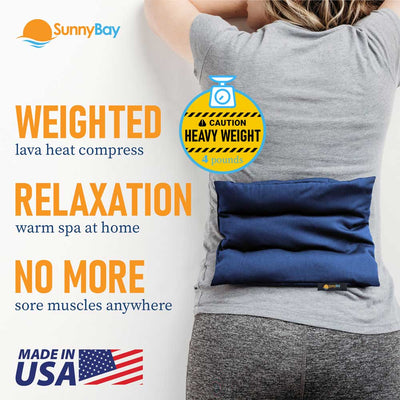 Sunnybay organic lava sand heat pack microwavable
