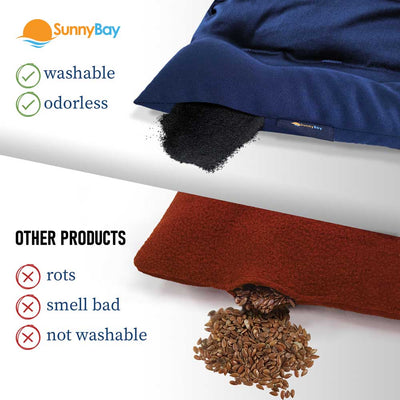 Sunnybay organic lava sand heat pack microwavable