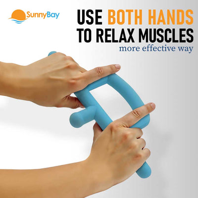 both hand massage tool selfcare therapist partner