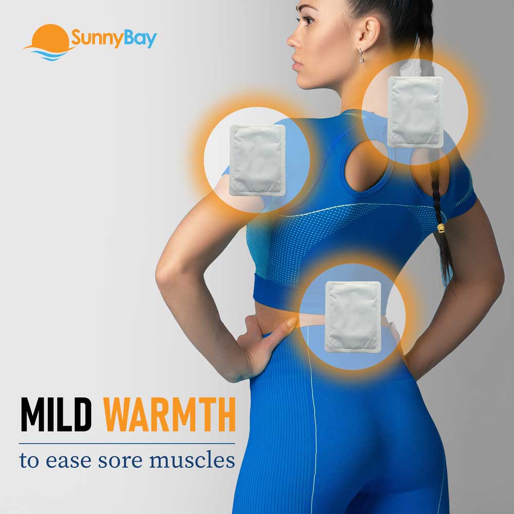 Disposable Body Heat Patch for Cold Weather and Sports 40-Pack
