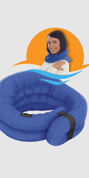 Sunnybay neck wrap microwavable elastic band for neck pain relief hands-free
