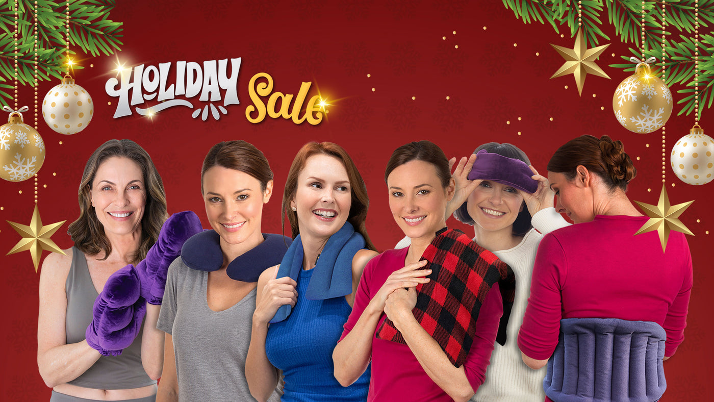 Celebrate the Holiday Season With SunnyBay microwavable heat pads packs pain relief