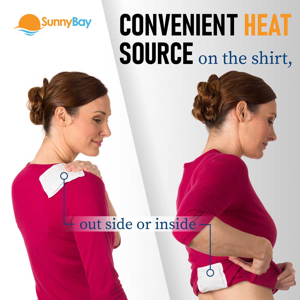 SunnyBay disposable heat patches for back pain relief