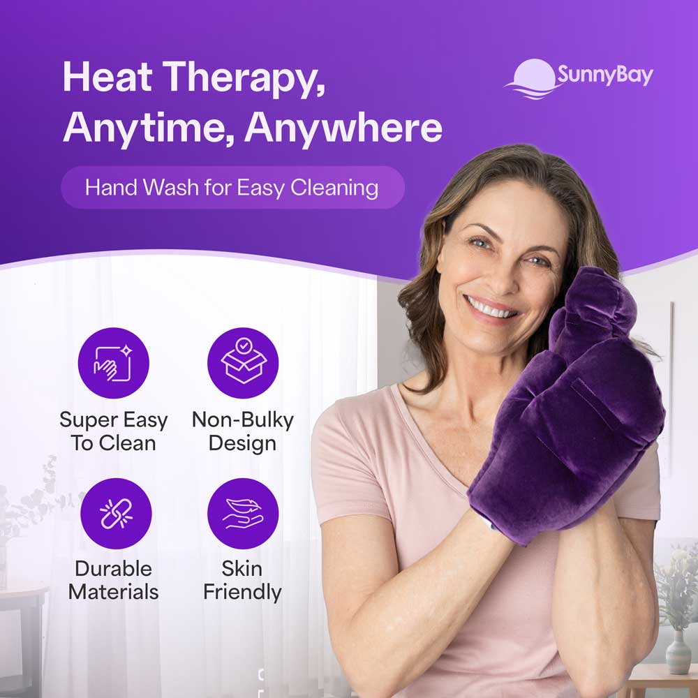 SunnyBay microwave gloves hand warmer 