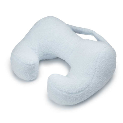 Award-Winning Chiropractic Neck Pillow for Sleeping and Travel, Black, Medium, Light Blue