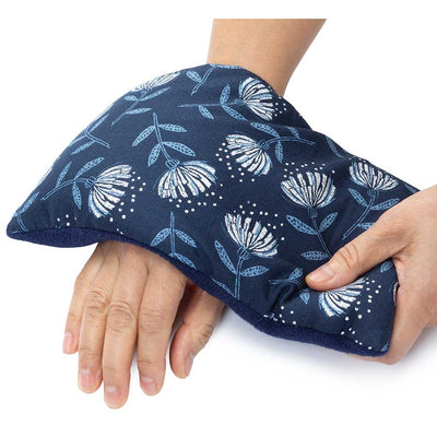 Small Heating Pad Microwavable - Moist Hot Compress Wispy Flower
