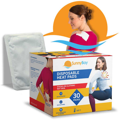 SunnyBay disposable heat patches for back pain relief