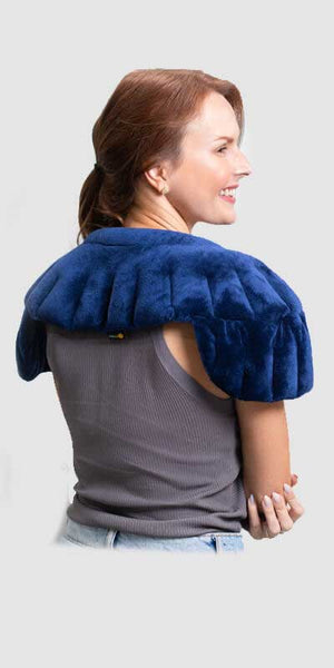 Microwavable Shoulder Heat Wrap for frozen shoulder rotator cuff injury