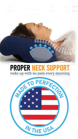 pillow support spine alignment pain relief cushion