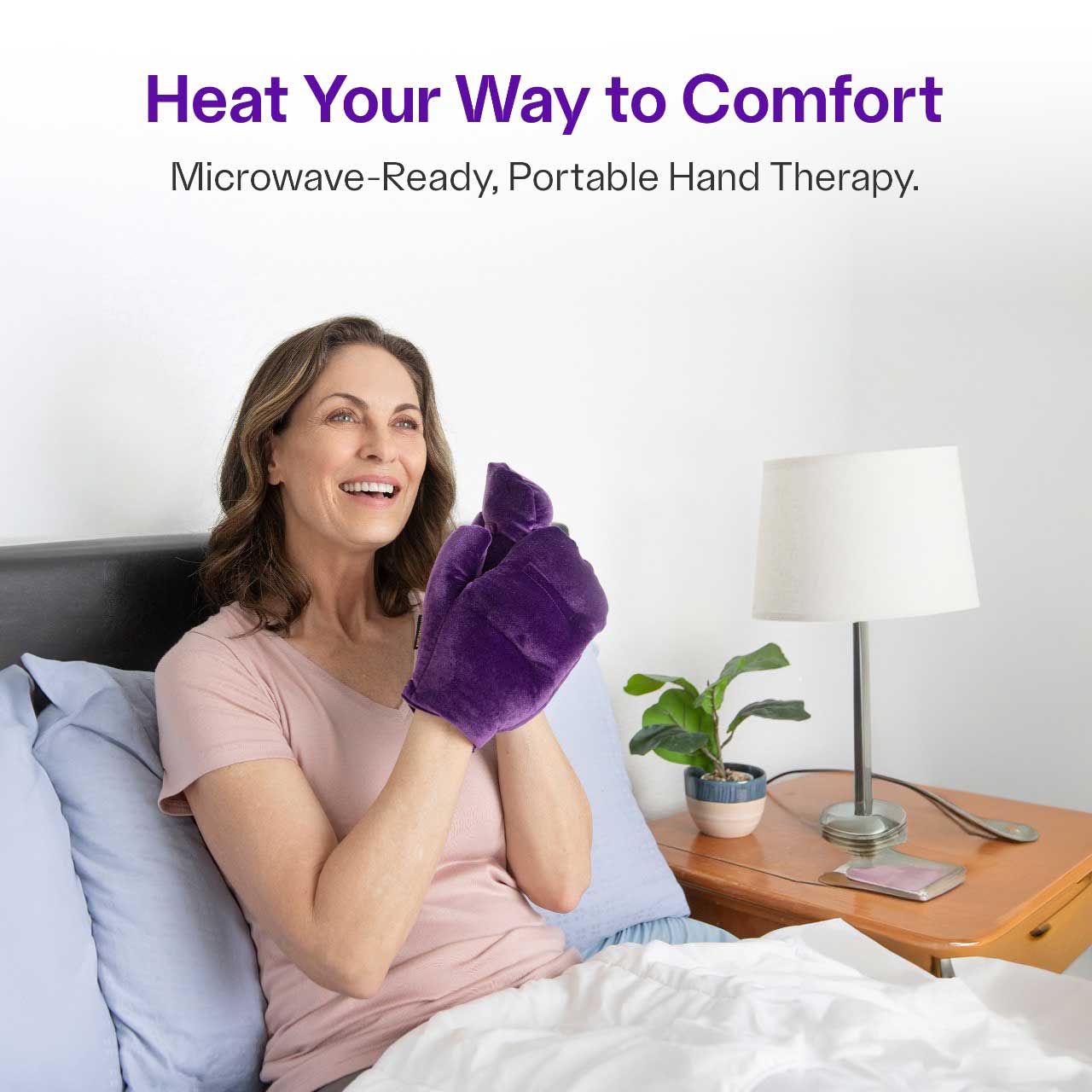 SunnyBay microwavable hand warmer glove for men women